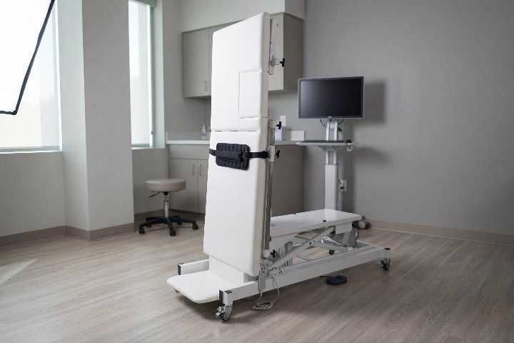 Stehbrett für Echokardiographie und Kipptischuntersuchung mit Tilt-Funktion | Modell 2095 E