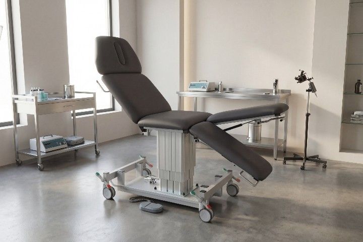 Tattooliege /5-tlg. zentrale Hubsäule