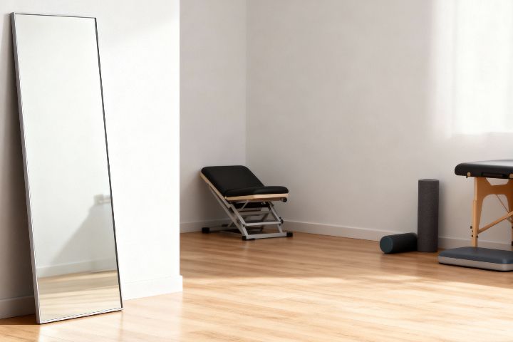 Modularer Therapiespiegel ohne Raster | 80 x 120 cm