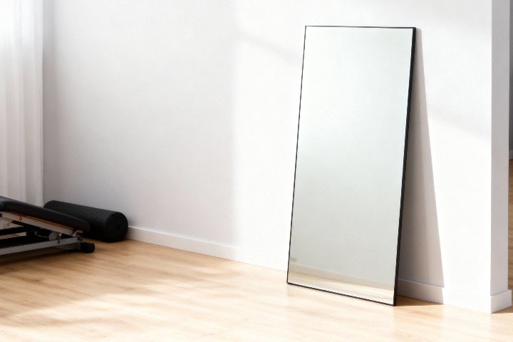 Modularer Therapiespiegel ohne Raster | 80 x 120 cm
