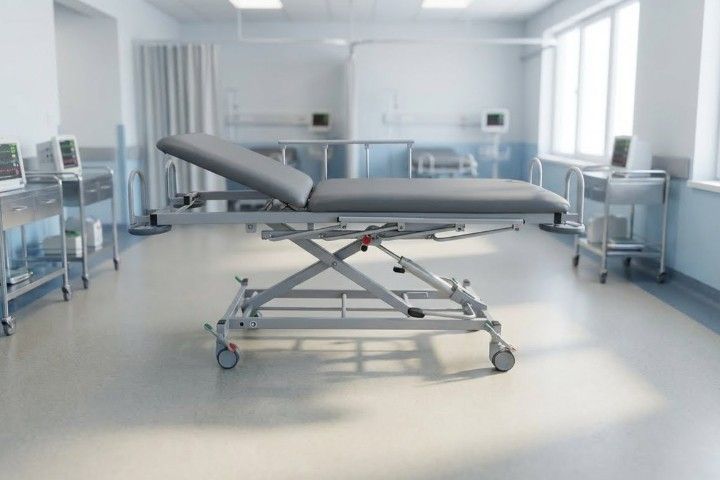 Medizinische Aufwachliege, Transportliege »DX1« | hydraulisch höhenverstellbar, Modell 1093