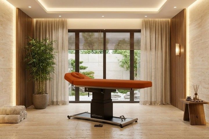 Therapieliege WaveMOTION Ellipse mit drehbarer Liegefläche