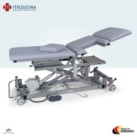 Produktbild Echokardiographie-Liege mit Echoausschnitt im Mittelteil, Dachstellung, Anti-/ Trendelenburg | Modell 2690