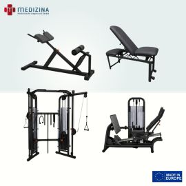 Produktbild: Medizina KG Geräte Set Exklusiv Physio, Schwarzmattiert