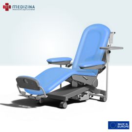 Mobiler Behandlungsstuhl »FoZa Multi« elektrisch für Langzeitdialyse, Chemotherapie und Hämodialyse, 180 kg