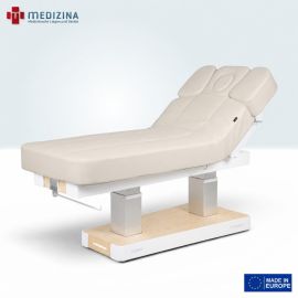 Produktbild: Massageliege, Wellnessliege Naggura Nuuna S4 PRO+ mit Polsterheizung, Olive