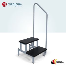 Steighilfe, Auftritt mit Handlauf