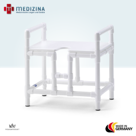 Produktbild XXL Duschhocker »DH 80 OS« belastbar bis 250 kg