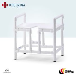 Produktbild XXL Duschhocker »DH 80 OS« belastbar bis 250 kg