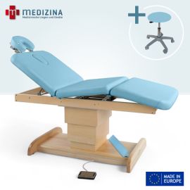 Ecopostural Massageliege elektrisch »3 Cuerpos« + Gratis Rollhocker