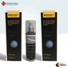 Reinigungsmittel, Kunstlederpflege | skai® Reinigungs-und Pflegespray für Kunstleder mit 2 Mikrofasertüchern