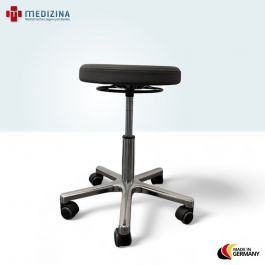 Höhenverstellbare Drehhocker mit Rollen