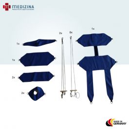 Schlingentisch Besteck aus Kunstleder