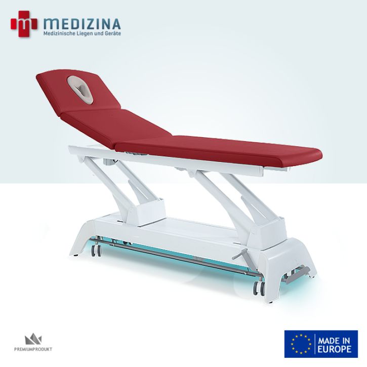 Behandlungsliege Gymna »PRO T3 / T3X« i-Control | PRO Pack Optionspakete Comfort, Comfort+, Safety+
