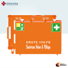 Erste-Hilfe Senioren Heim und Pflege MT-CD orange gefüllt