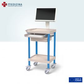 Villard Eolis® Behandlungswagen mit Vesa Bildschirmhalterung