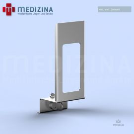 Verschlußplatte für Seifen- Desinfektionsspender