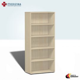 Produktbild Geramöbel Regal mit Standfüßen, 80x40x180,8 cm, Buche