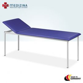 Praxisliege lackiert mit Edelstahlfüßen | Modell ULI-6030, ELI-6030