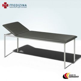 Praxisliege lackiert mit Edelstahlfüßen | Modell ULI-6030, ELI-6030