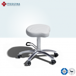 Produktbild: Lemi Drehhocker »040« mit Sattelsitz und Fußbedienung