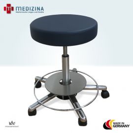 Premium Arbeitshocker, höhenverstellbar per Fußauslöser