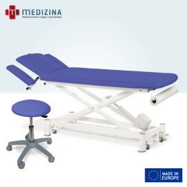 Ecopostural Mobile Therapieliege »Mypulse«, Kopfteil /3-tlg., Rundumschaltung, Rollhocker