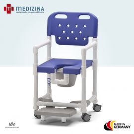 Abb. zeigt Ausführung mit ausziehbarer und kippsicherer Fußstützte