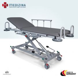 Medizinische Aufwachliege, Transportliege »DX1« | hydraulisch höhenverstellbar, Modell 1093