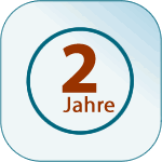2 Jahre Garantie 2 Jahre Garantie