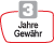 3 Jahre Garantie