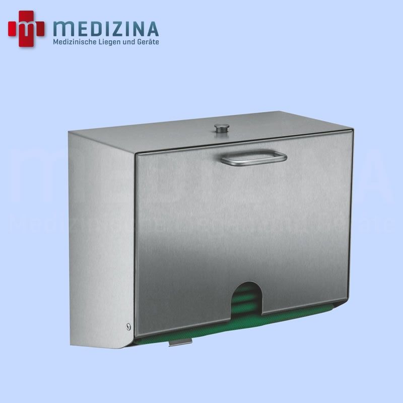 Handtuchspender Edelstahl, für sterile Stoffhandtücher